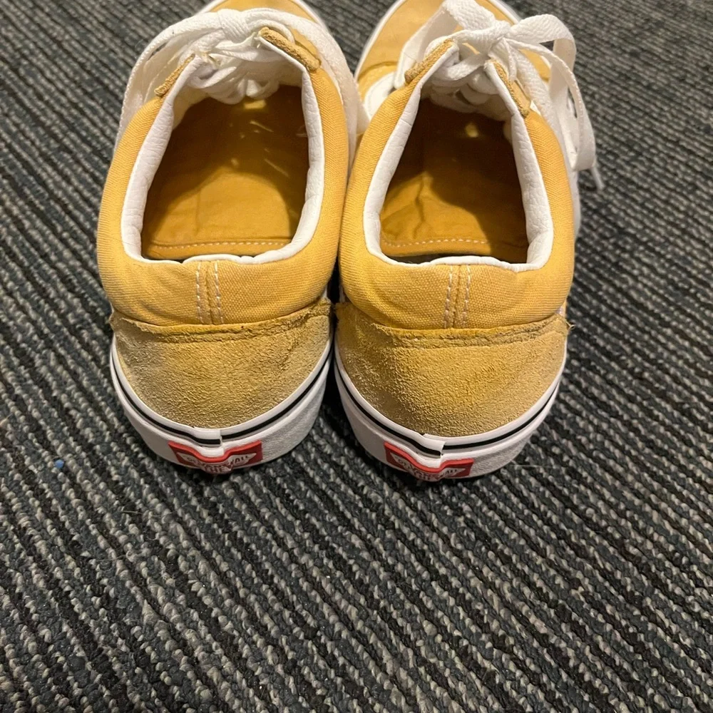 Vans Yellow Suede Sneakers - Picture 5 of 7